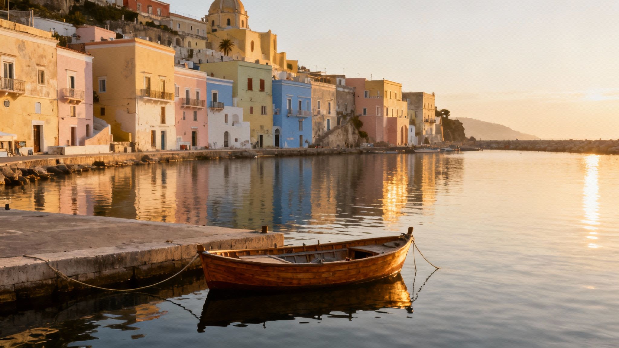 Eco Nomad Travel hidden-gems-of-italy-harbor-sunset Beyond the Crowds: 10 Sustainable Hidden Gems of Italy for 2026