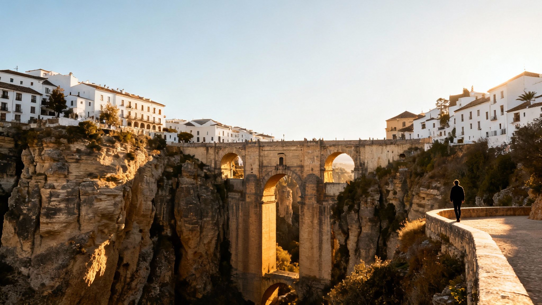 Eco Nomad Travel day-trip-from-malaga-ronda-bridge 10 Best Low-Impact Day Trip From Malaga Ideas (2025 Guide)