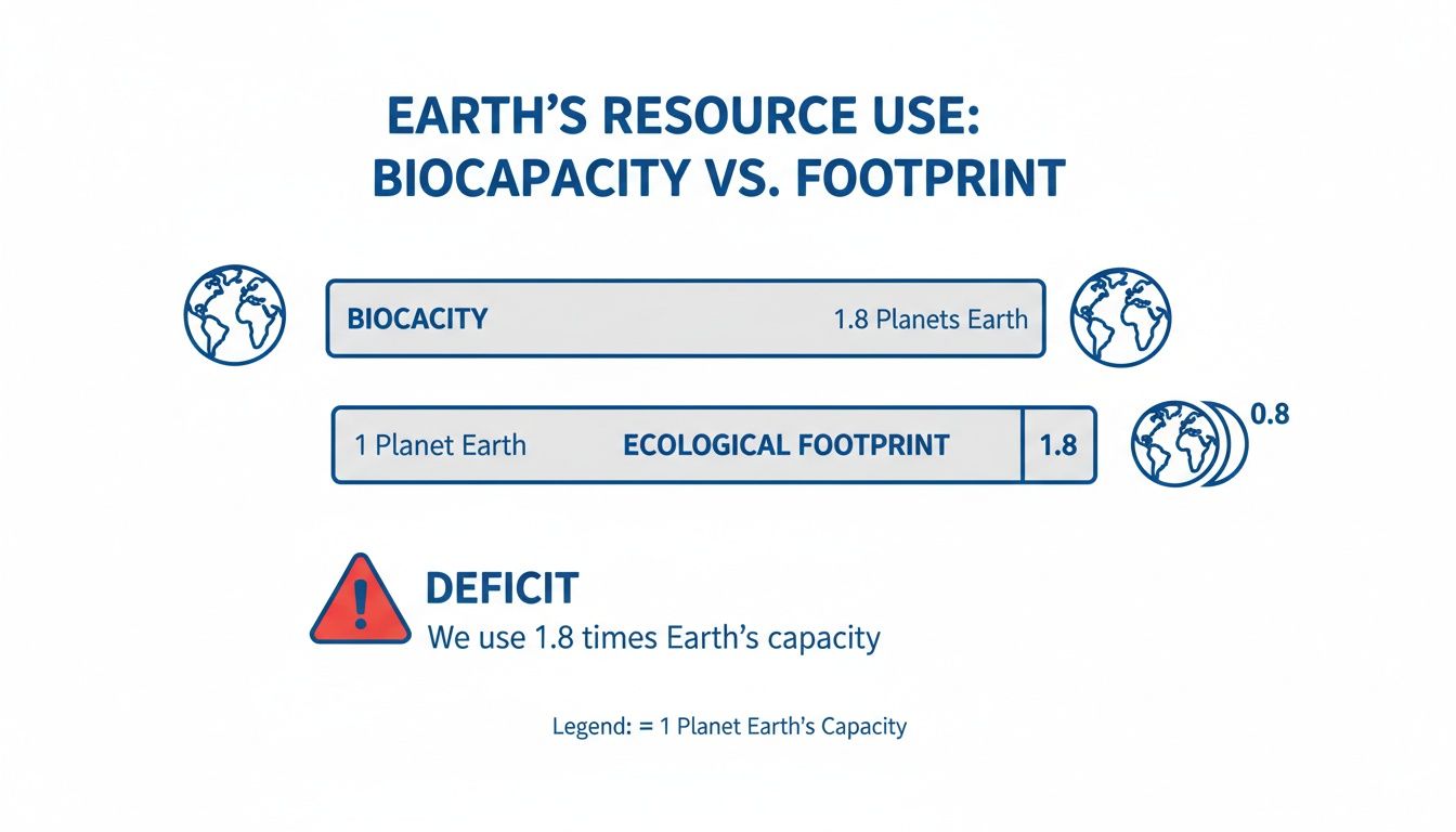 Eco Nomad Travel how-do-we-reduce-our-ecological-footprint-planet-deficit How Do We Reduce Our Ecological Footprint: A Nomad's Guide