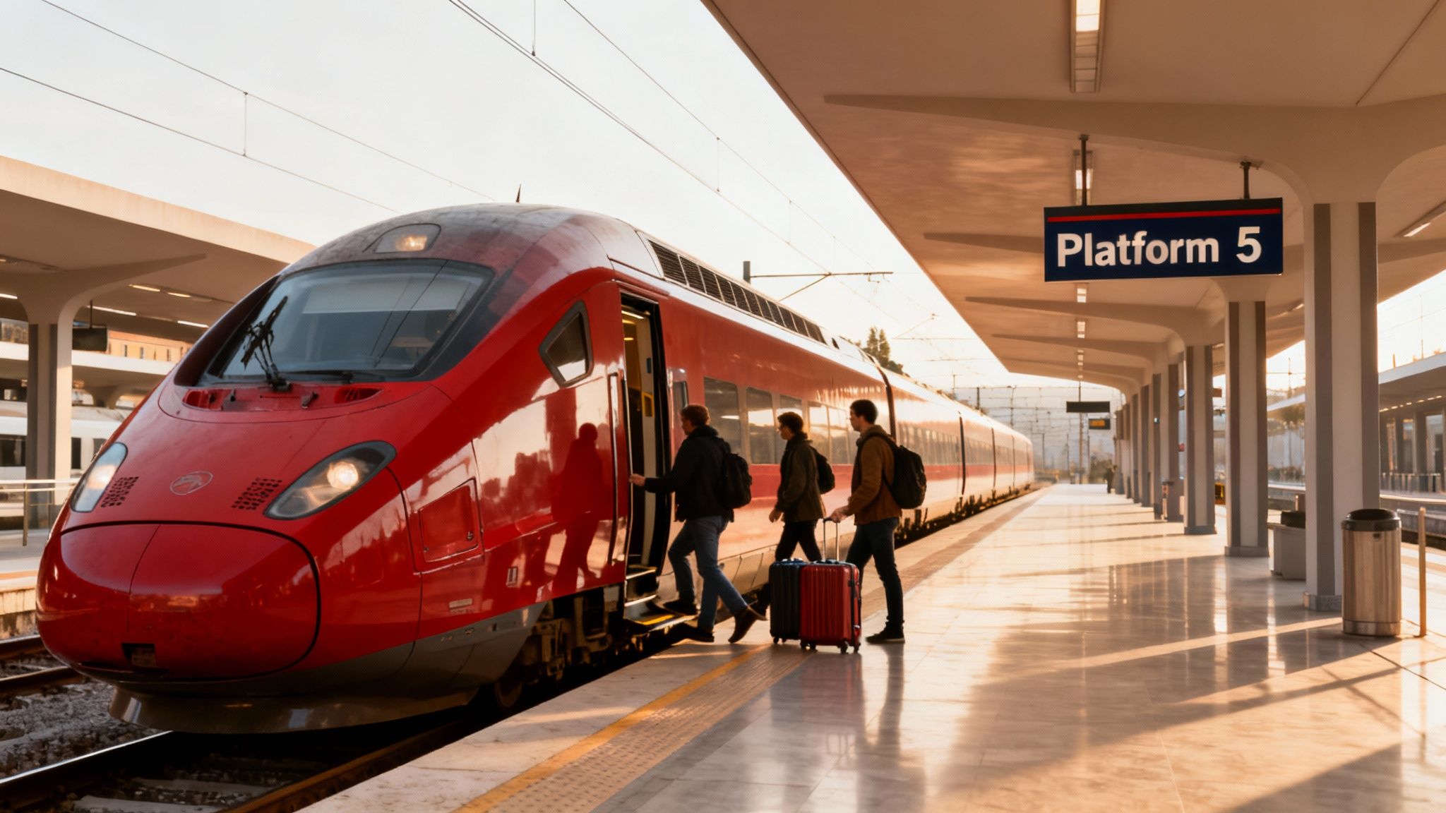 Eco Nomad Travel best-way-to-travel-italy-train-platform Best Way to Travel Italy: A Guide for Rail-First Trips