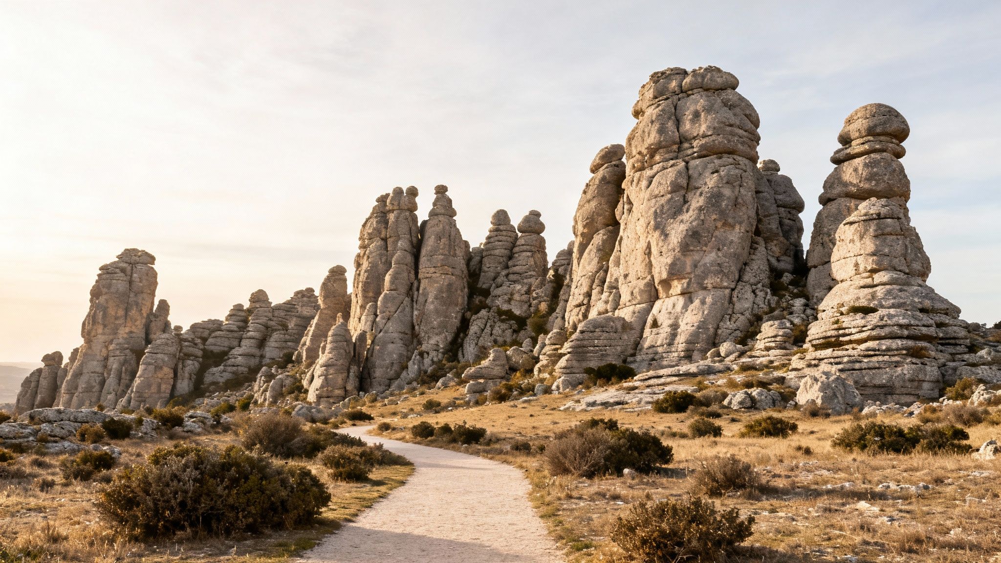 Eco Nomad Travel day-trip-from-malaga-rock-formations 10 Best Low-Impact Day Trip From Malaga Ideas (2025 Guide)