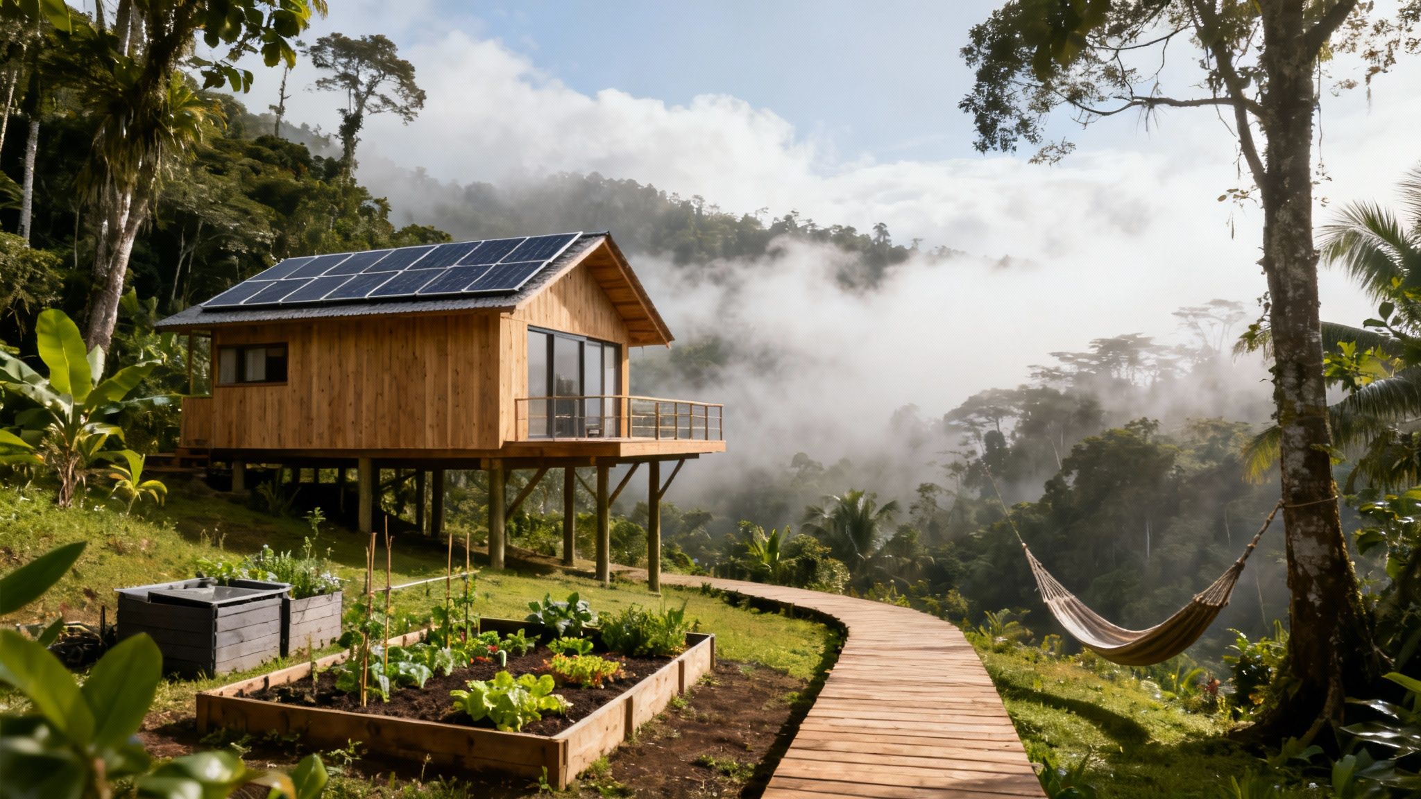 Eco Nomad Travel sustainable-tourism-in-costa-rica-eco-cabin A Traveler's Guide to Sustainable Tourism in Costa Rica