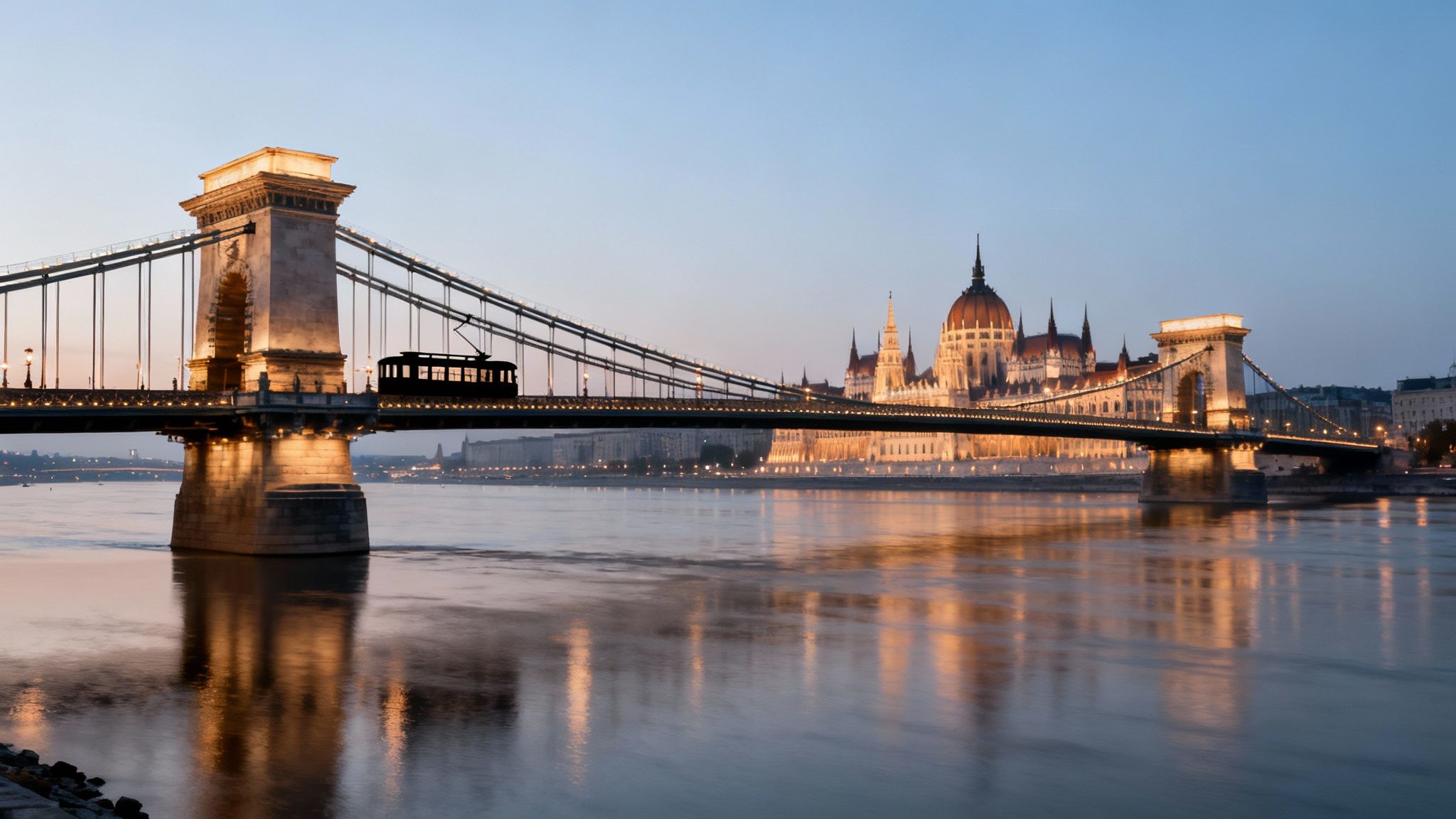 Eco Nomad Travel best-places-to-travel-in-eastern-europe-budapest-bridge 12 Best Places to Travel in Eastern Europe for Eco-Nomads (2025 Guide)