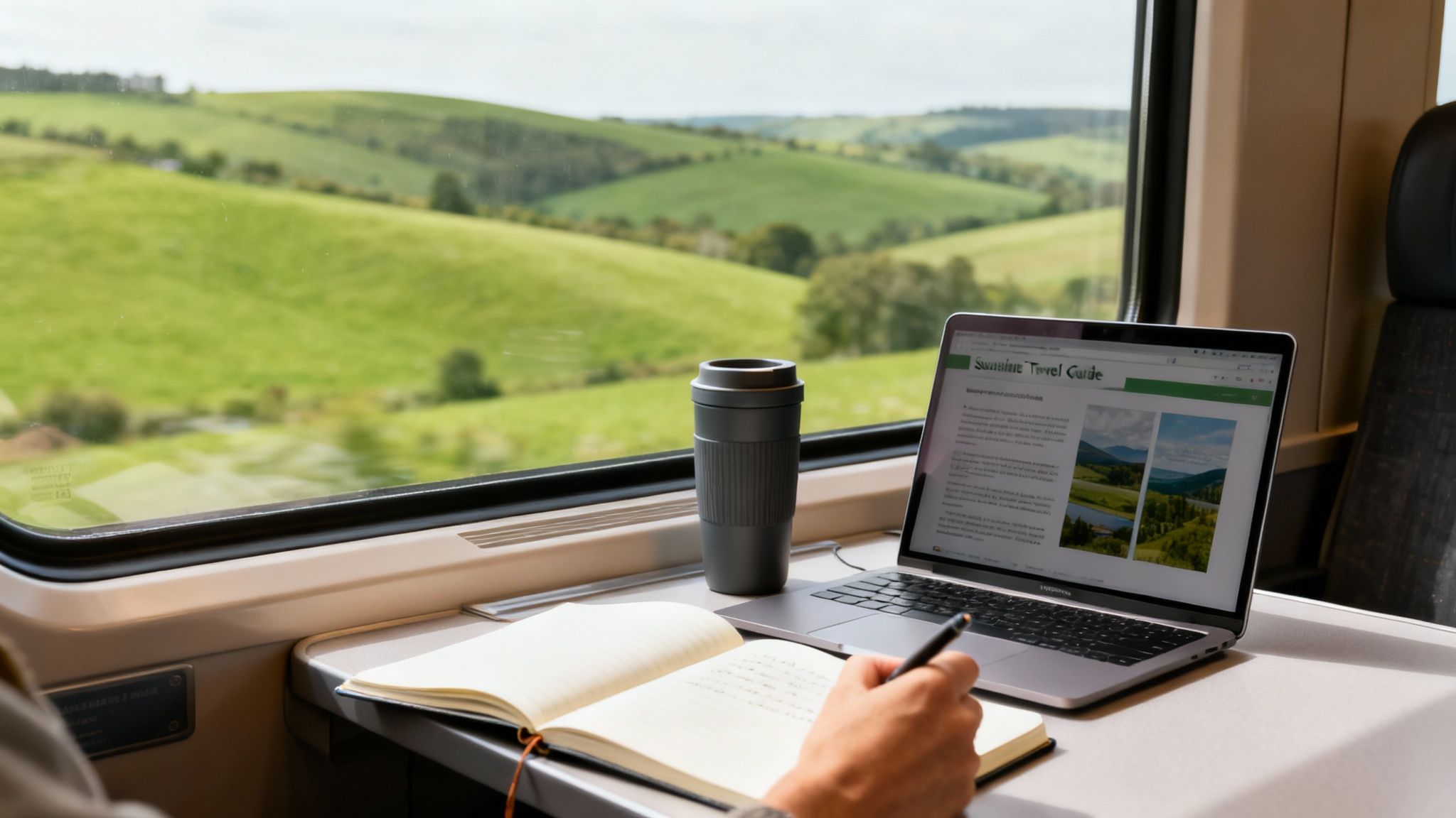 Eco Nomad Travel job-for-digital-nomad-train-work Top 10 Sustainable Job for Digital Nomad Opportunities in 2026