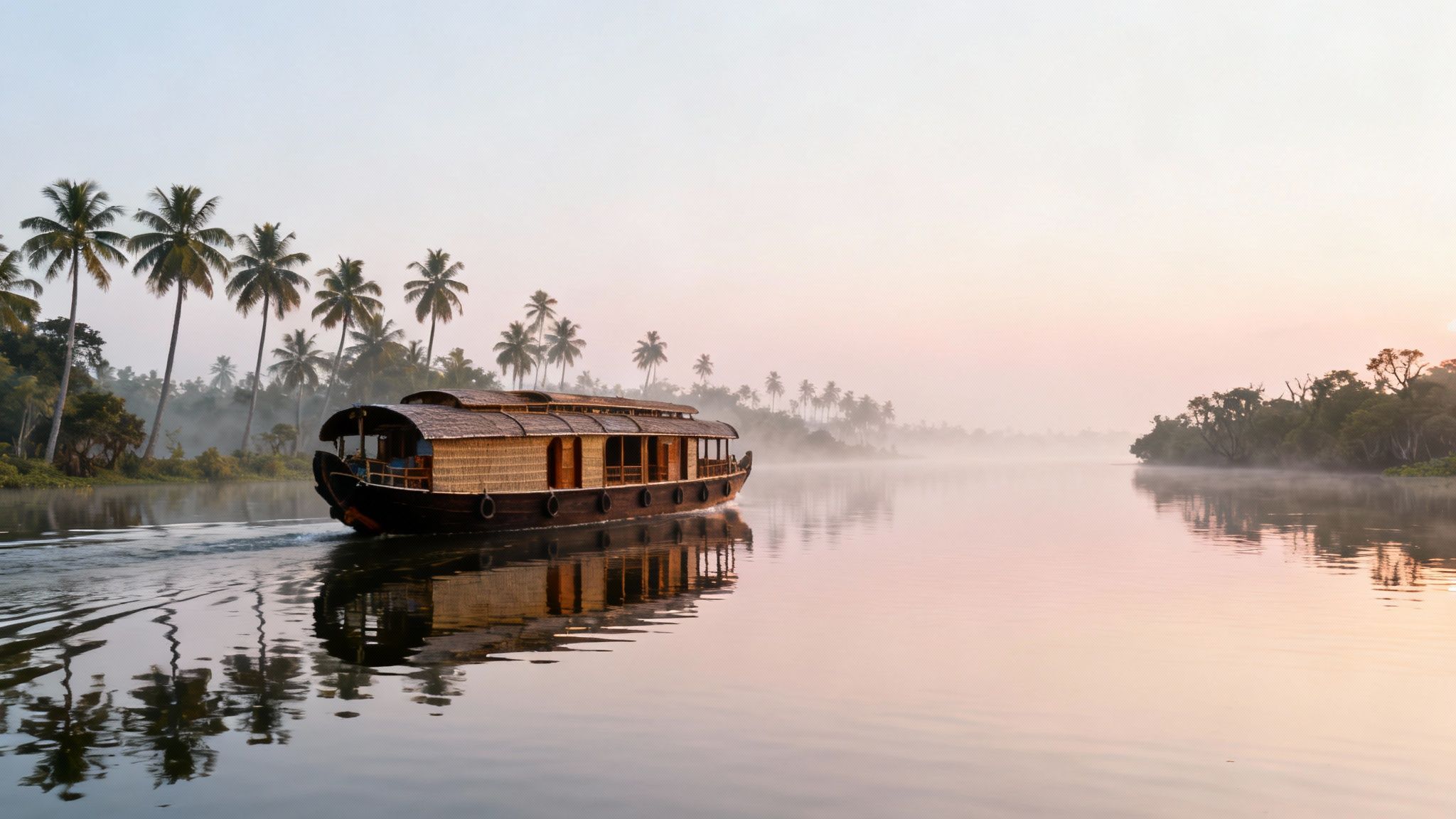 Eco Nomad Travel india-tourism-spots-houseboat 10 Sustainable India Tourism Spots for Slow Travel in 2026