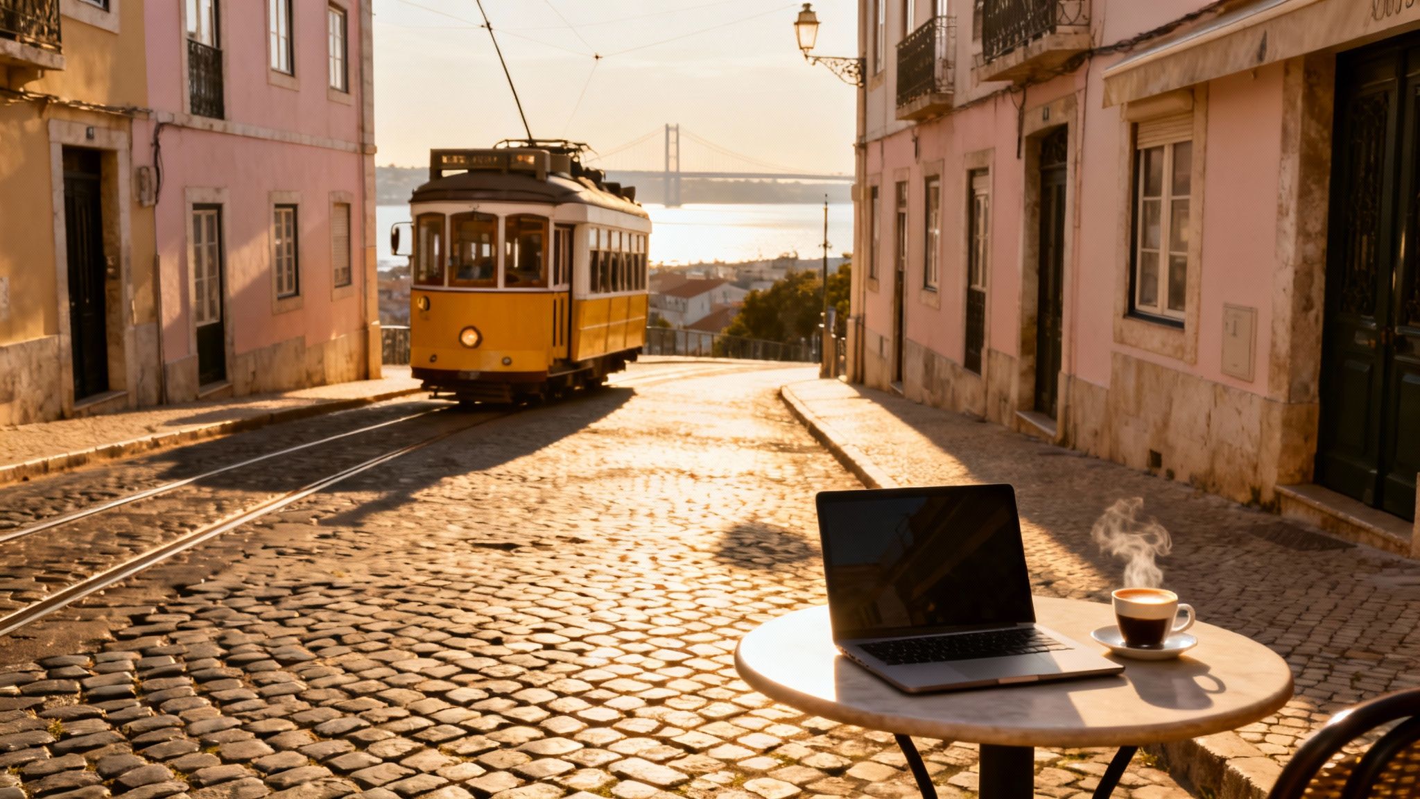 Eco Nomad Travel best-cities-for-digital-nomads-lisbon-workspace 10 Best Cities for Digital Nomads With an Eco-Focus (2026 Guide)