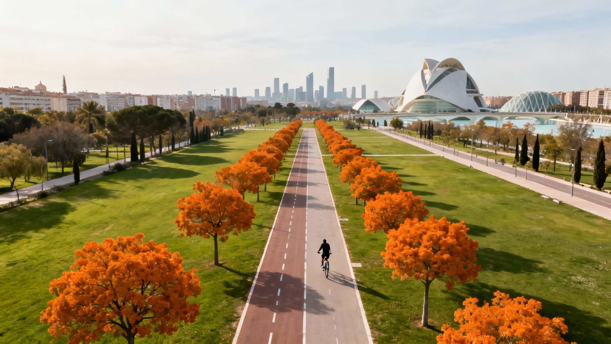 Eco Nomad Travel best-places-to-visit-in-spain-valencia-park 12 Best Places to Visit in Spain for Eco-Nomads (2026 Rail-First Guide)