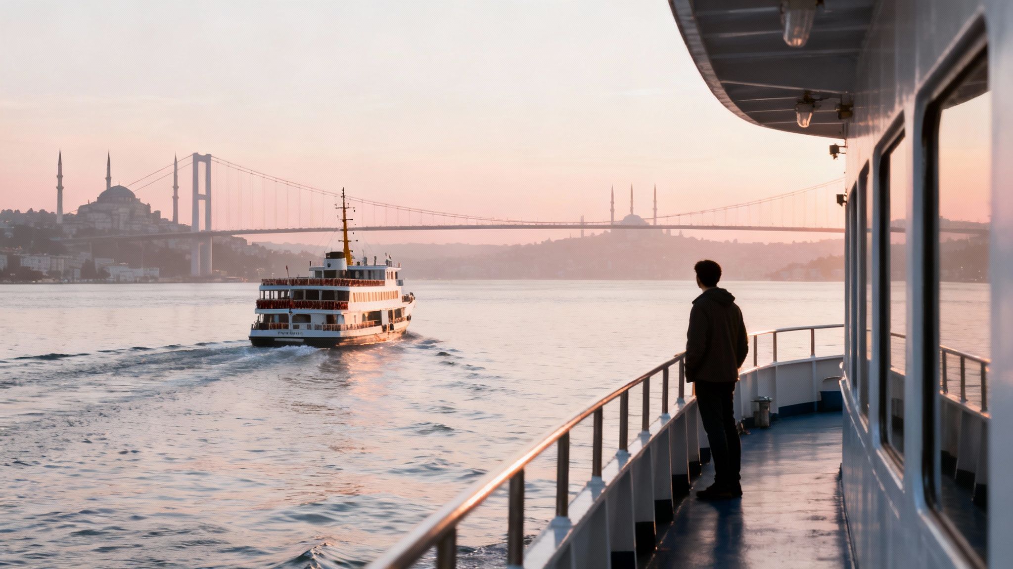 Eco Nomad Travel safest-cities-to-travel-alone-istanbul-ferry 10 Safest Cities to Travel Alone in 2026: A Sustainable Guide