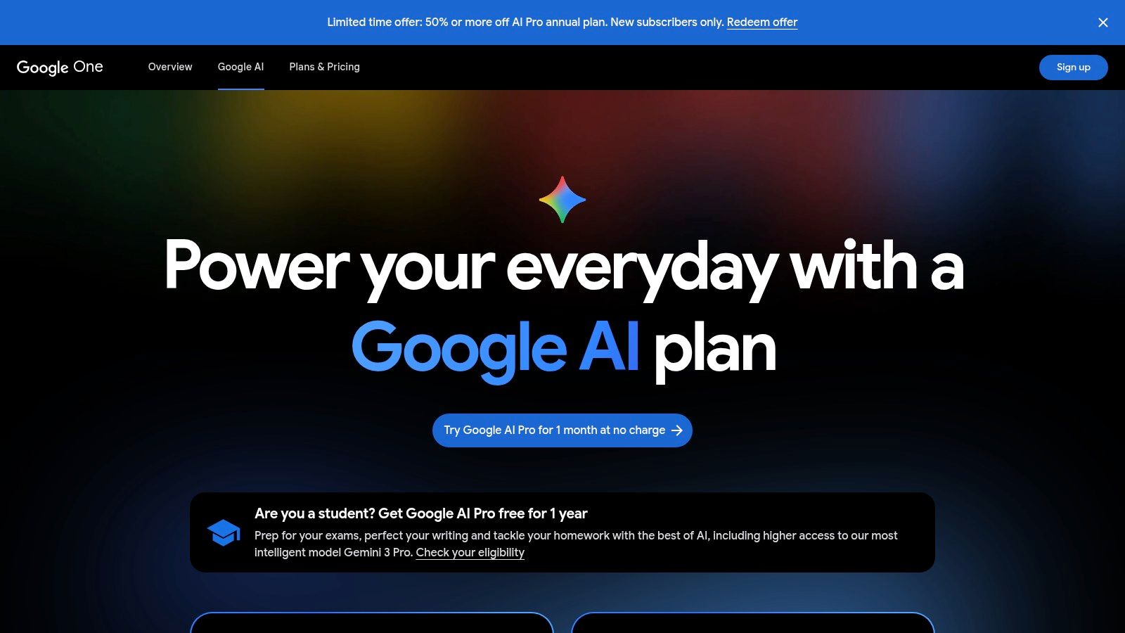 A screenshot of Google AI features integrated into Google Workspace, showcasing AI tools for productivity.