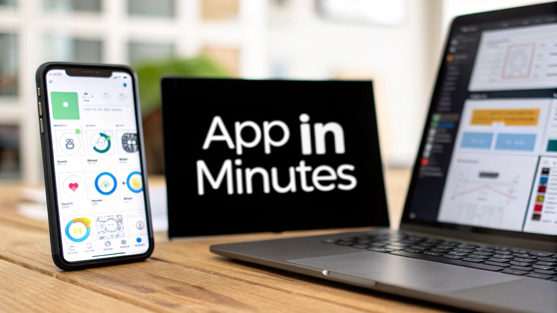 How to Build an App Without Code in Minutes