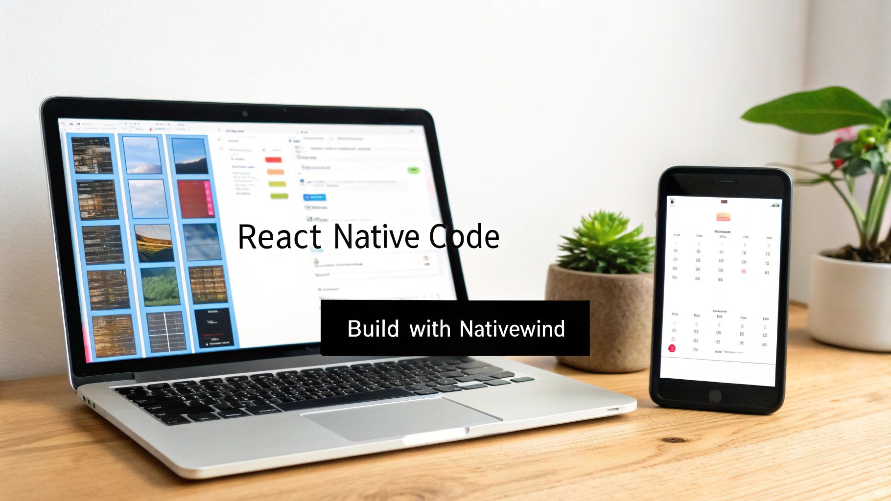 A visual representation of a habit tracker calendar UI