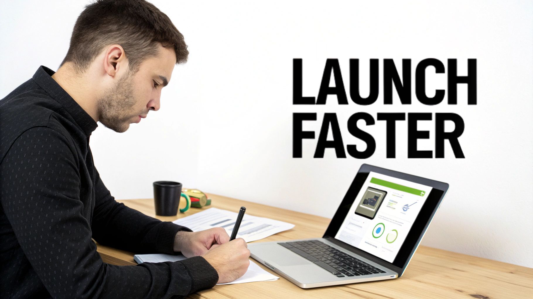 A mobile app design screen showing a social media feed with user profiles and images.