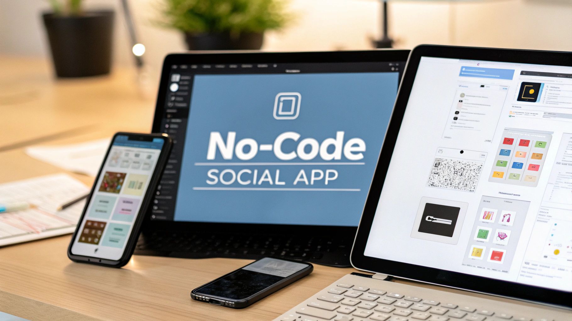 How an AI App Generator Can Create Your Social Media App (Without Code)