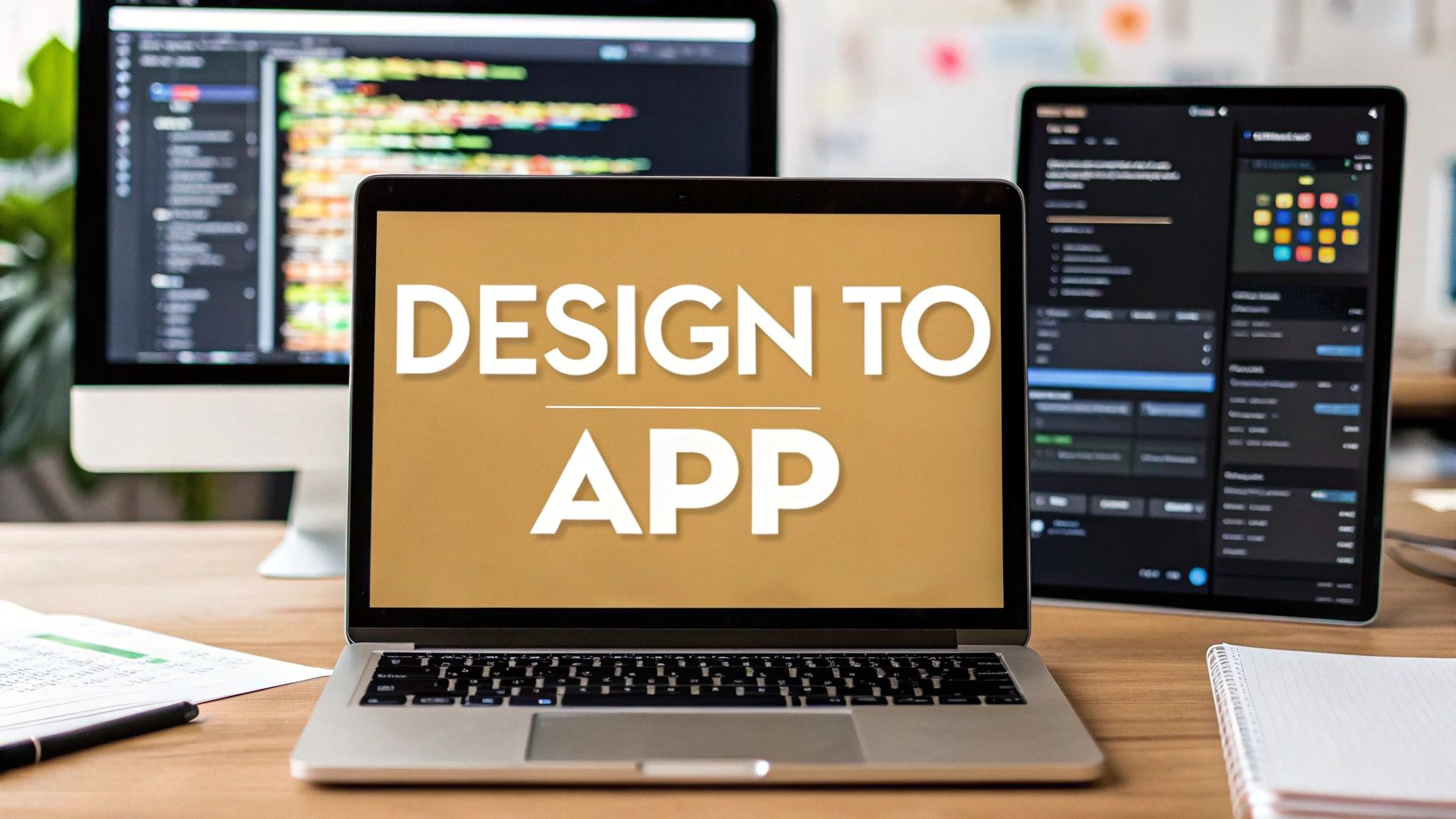 From Design to App: A Founder's Guide to Design-to-App Tools