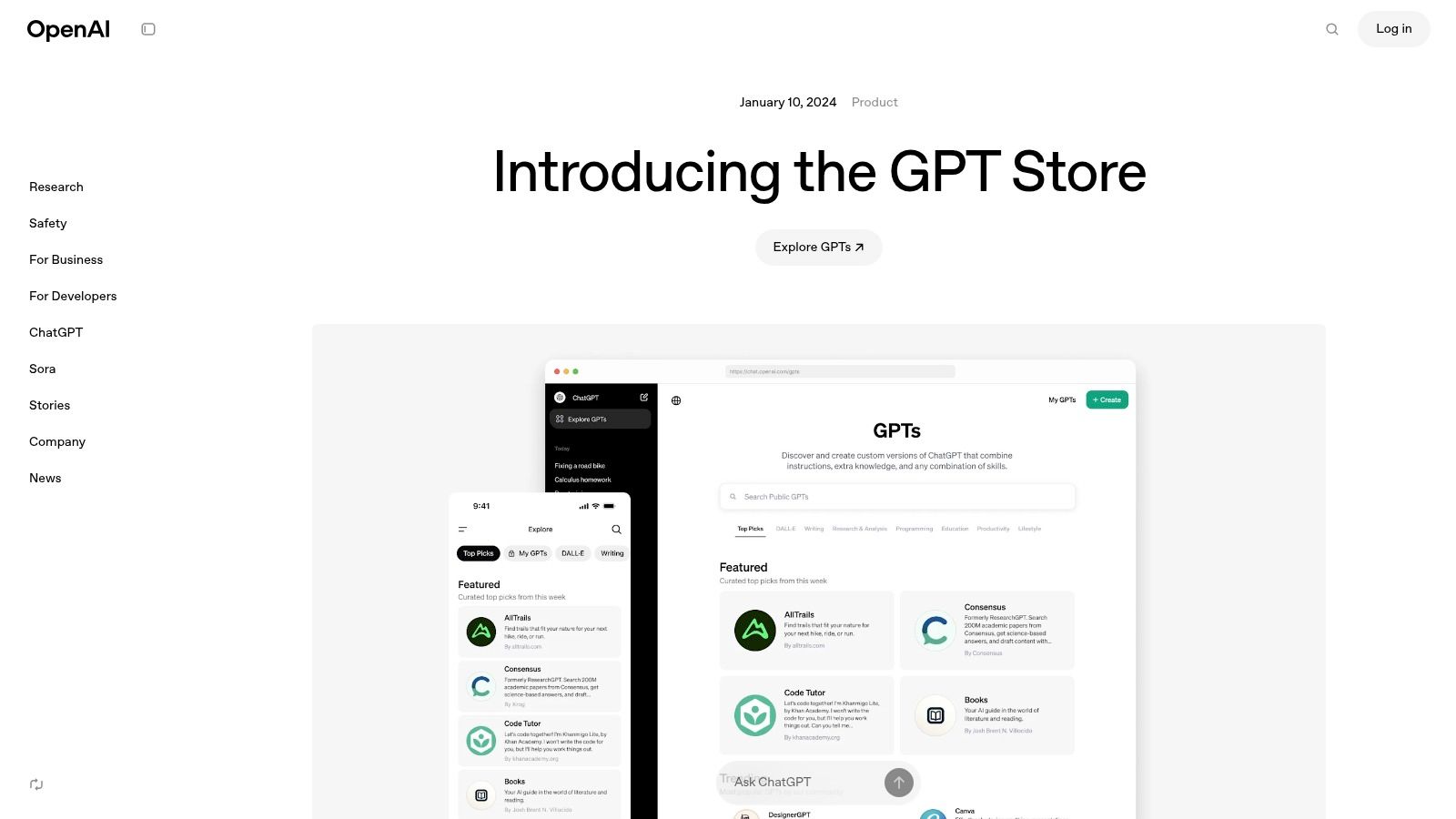 OpenAI GPT Store