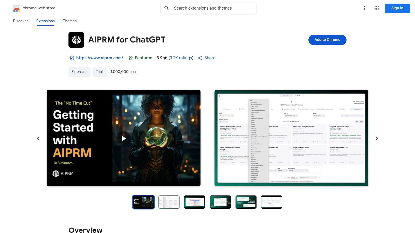 AIPRM (for ChatGPT and Claude)