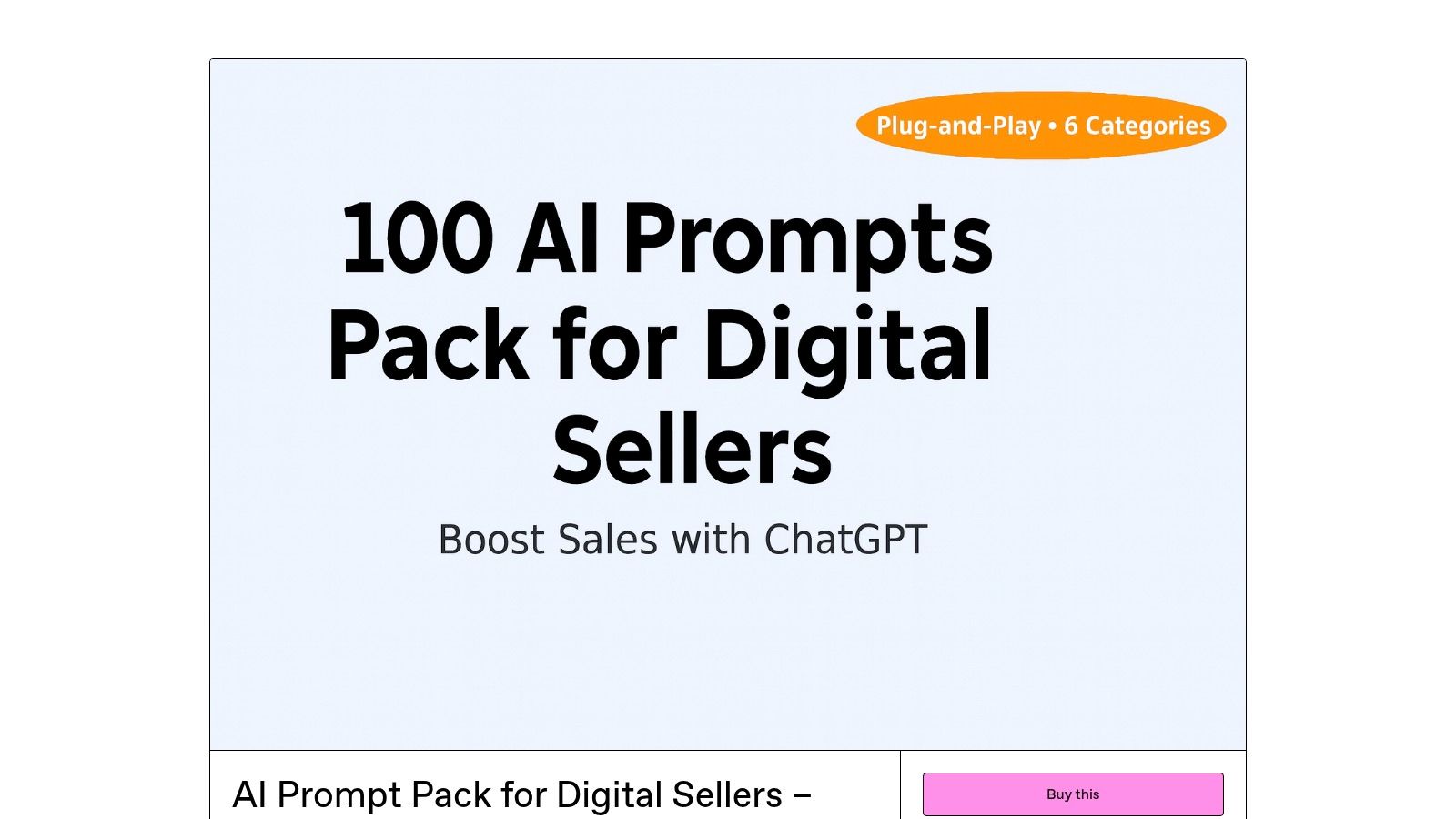 Gumroad (Prompt Bundles and Prompt Libraries)