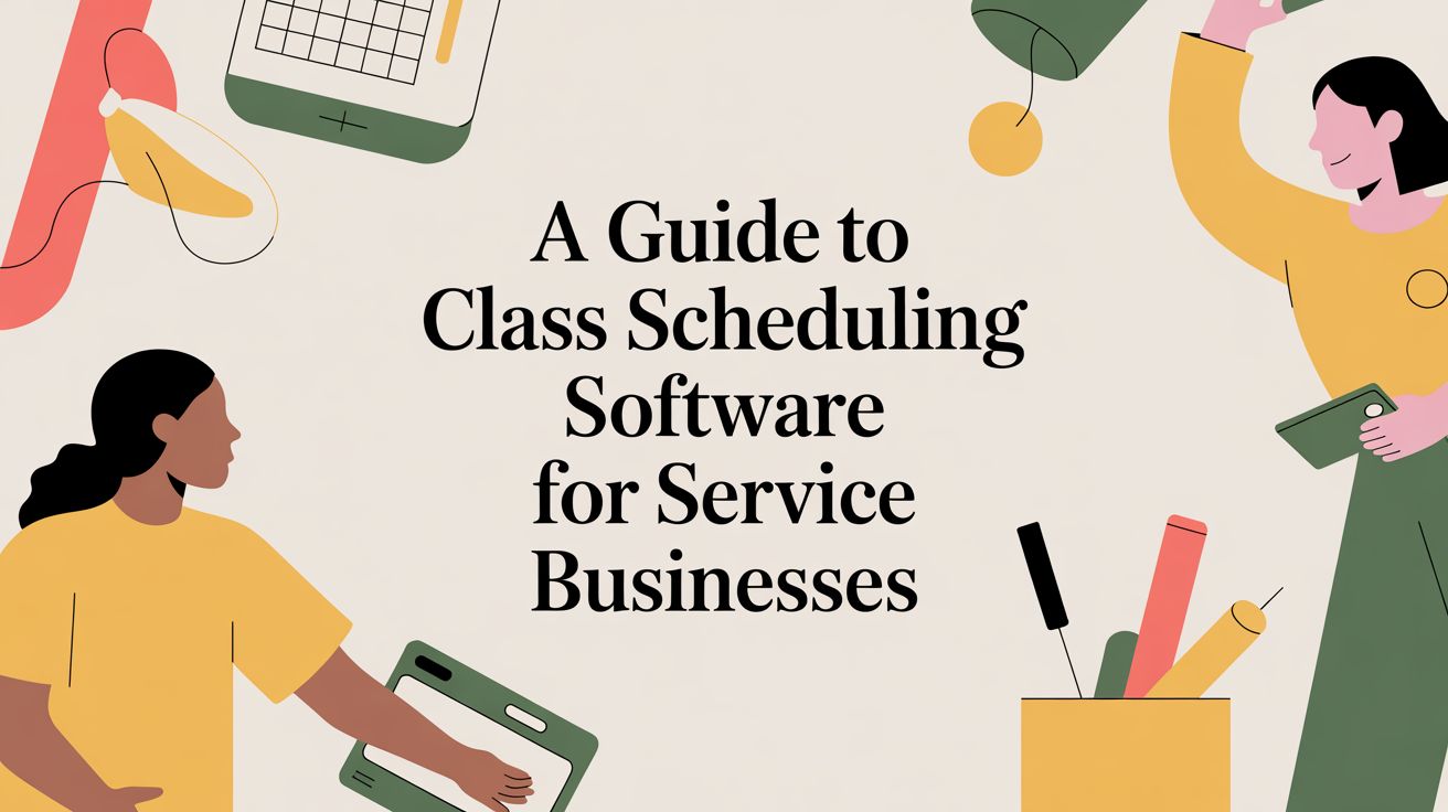 A Guide to Class Scheduling Software for Service Businesses
