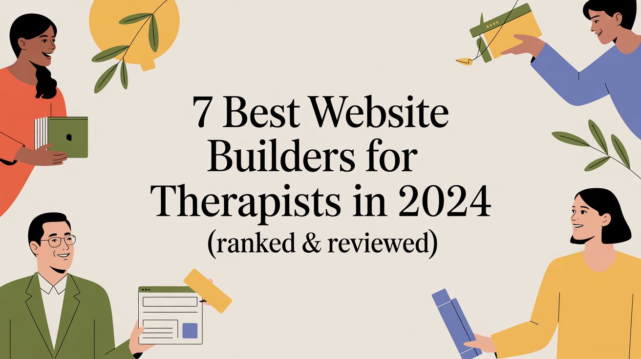 The 7 Best Website Builders for Therapists in 2024