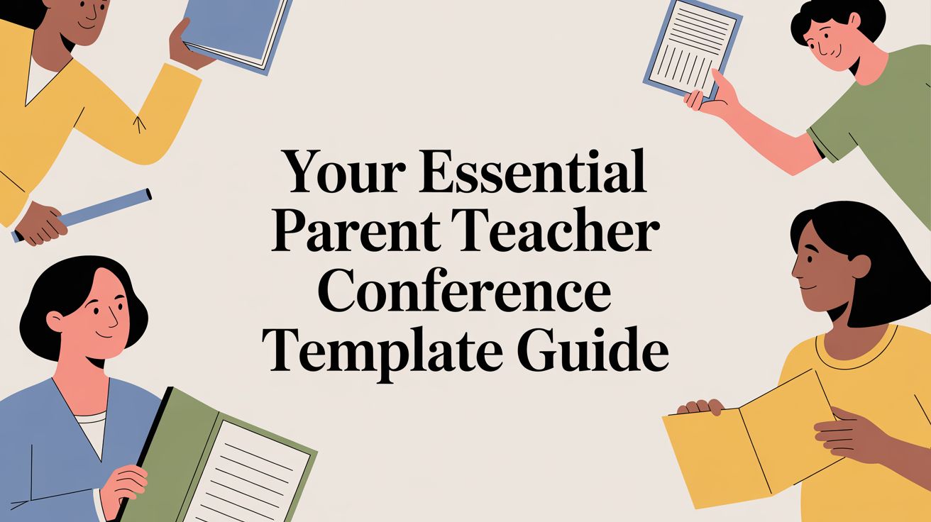 Your Essential Parent Teacher Conference Template Guide