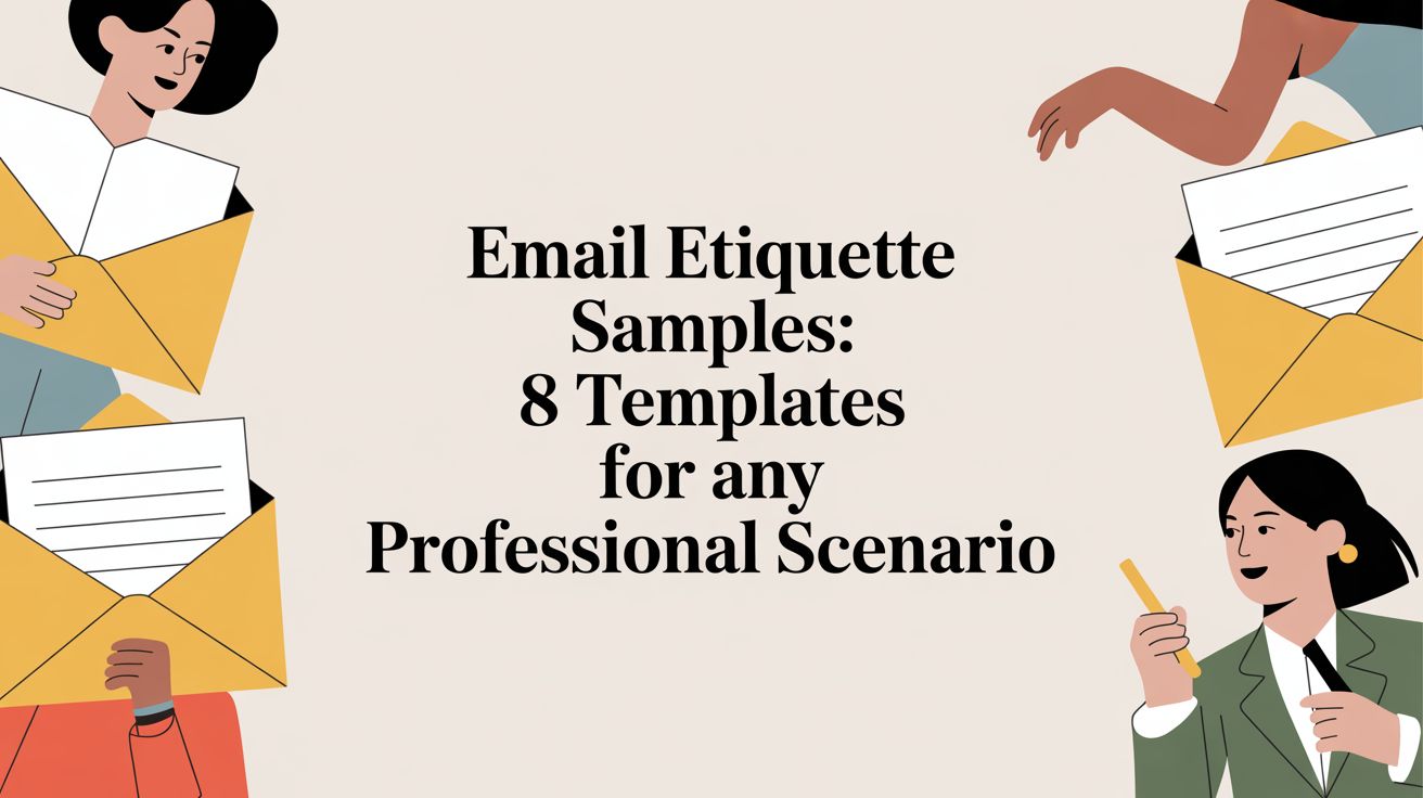Email Etiquette Samples: 8 Templates for Any Professional Scenario