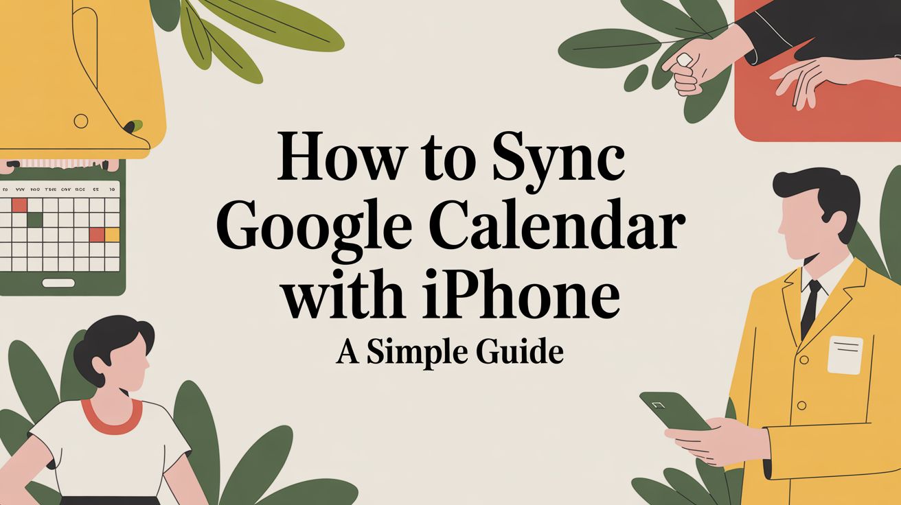 How to Sync Google Calendar with iPhone A Simple Guide
