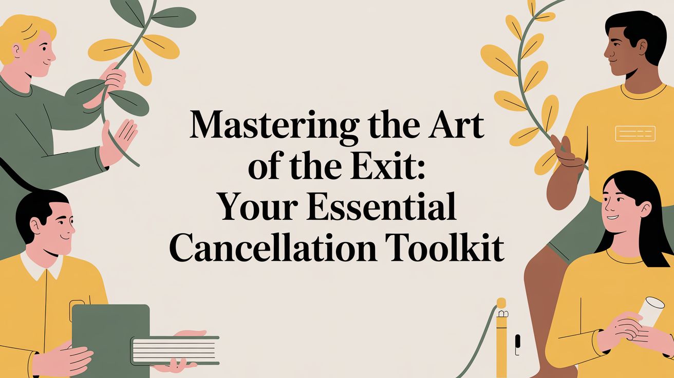 8 Essential Cancellation Letter Templates for Every Scenario