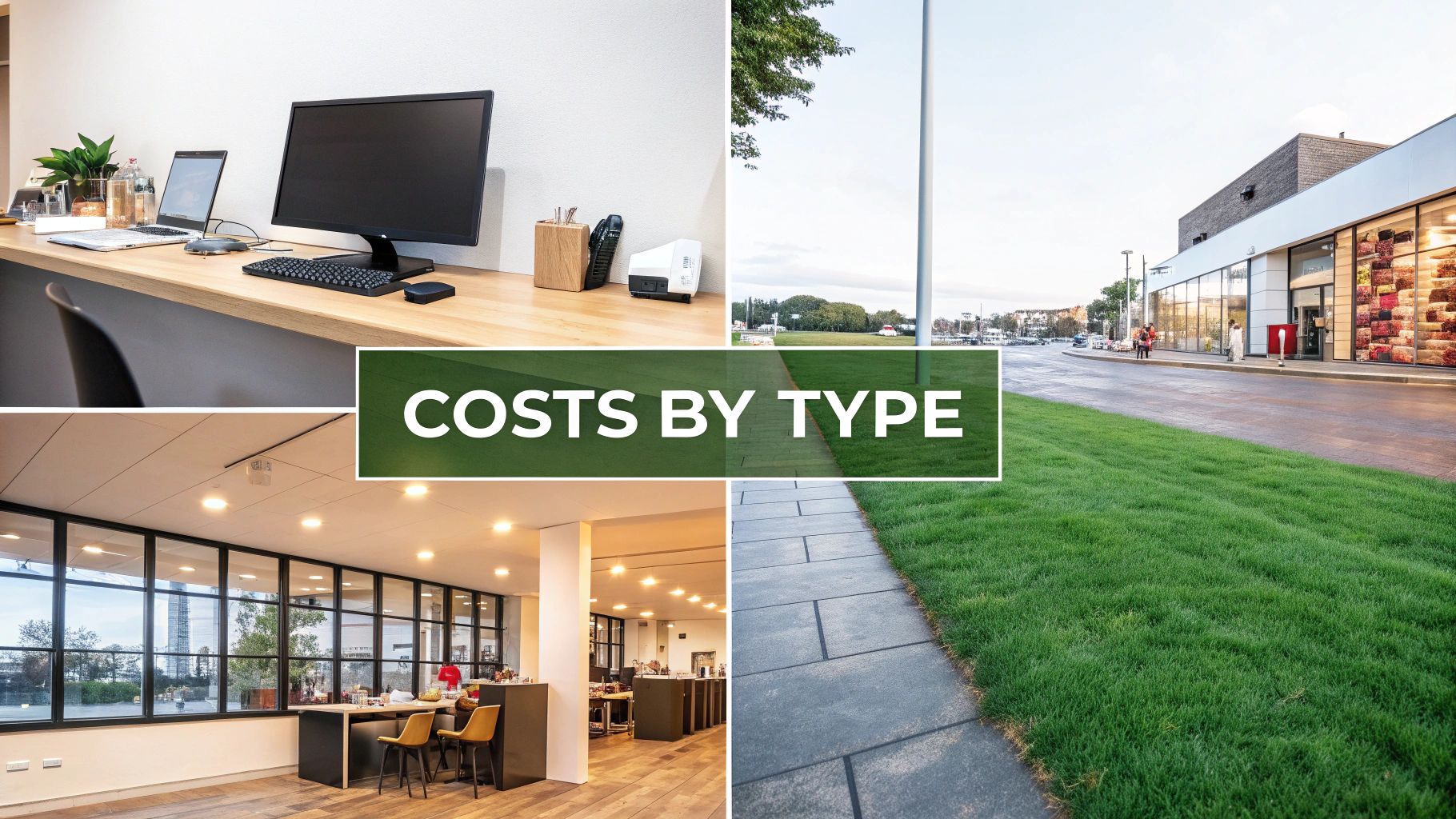 Magnifying glass hovering over a blueprint, highlighting small details that represent hidden costs.