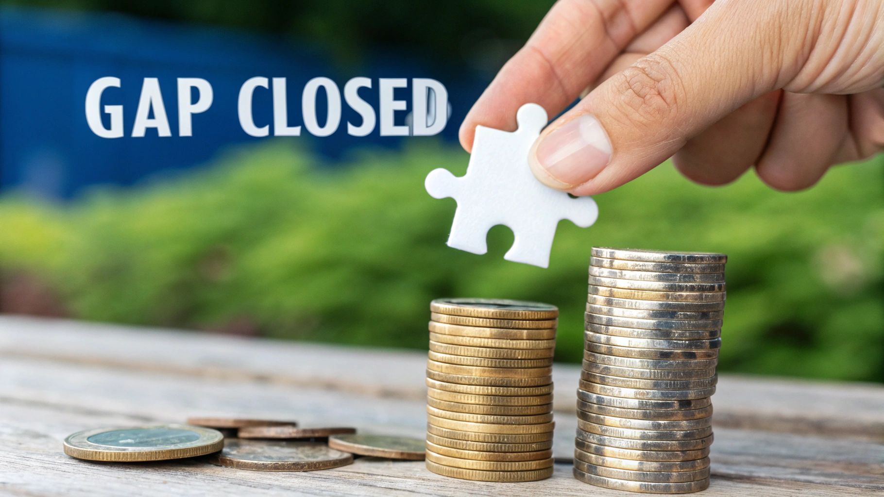 A modern architectural model next to a historic building's facade, symbolizing financial structuring.