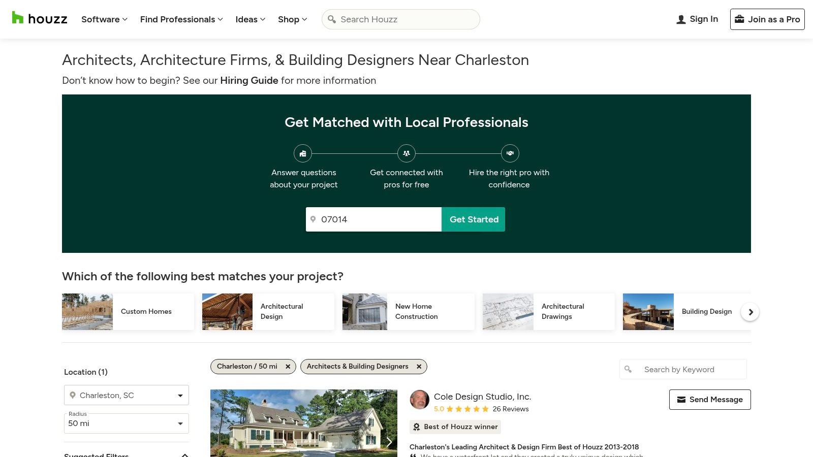 Houzz – Charleston, SC Architects & Residential Architecture Firms