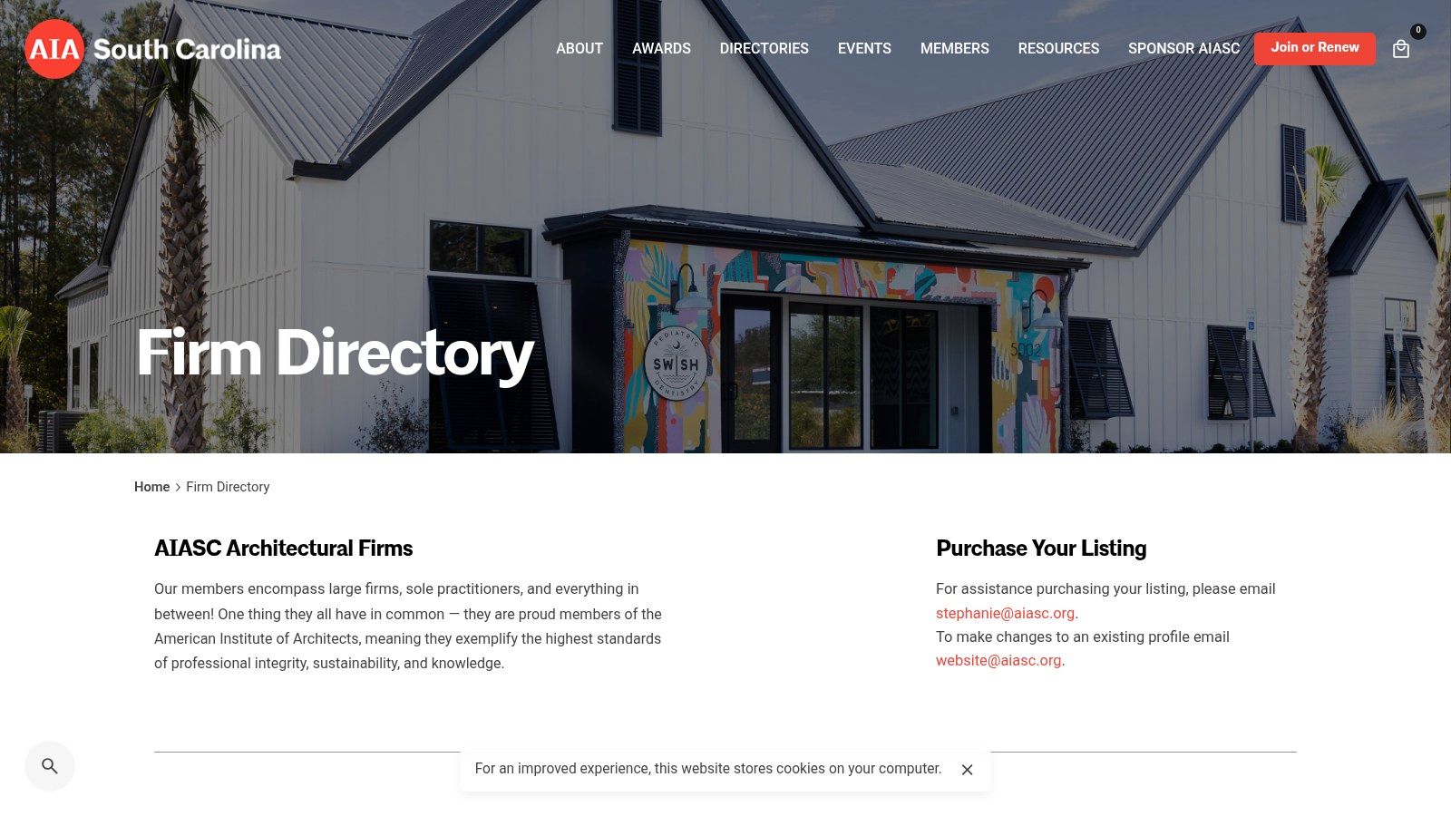 AIA South Carolina – Firm Directory