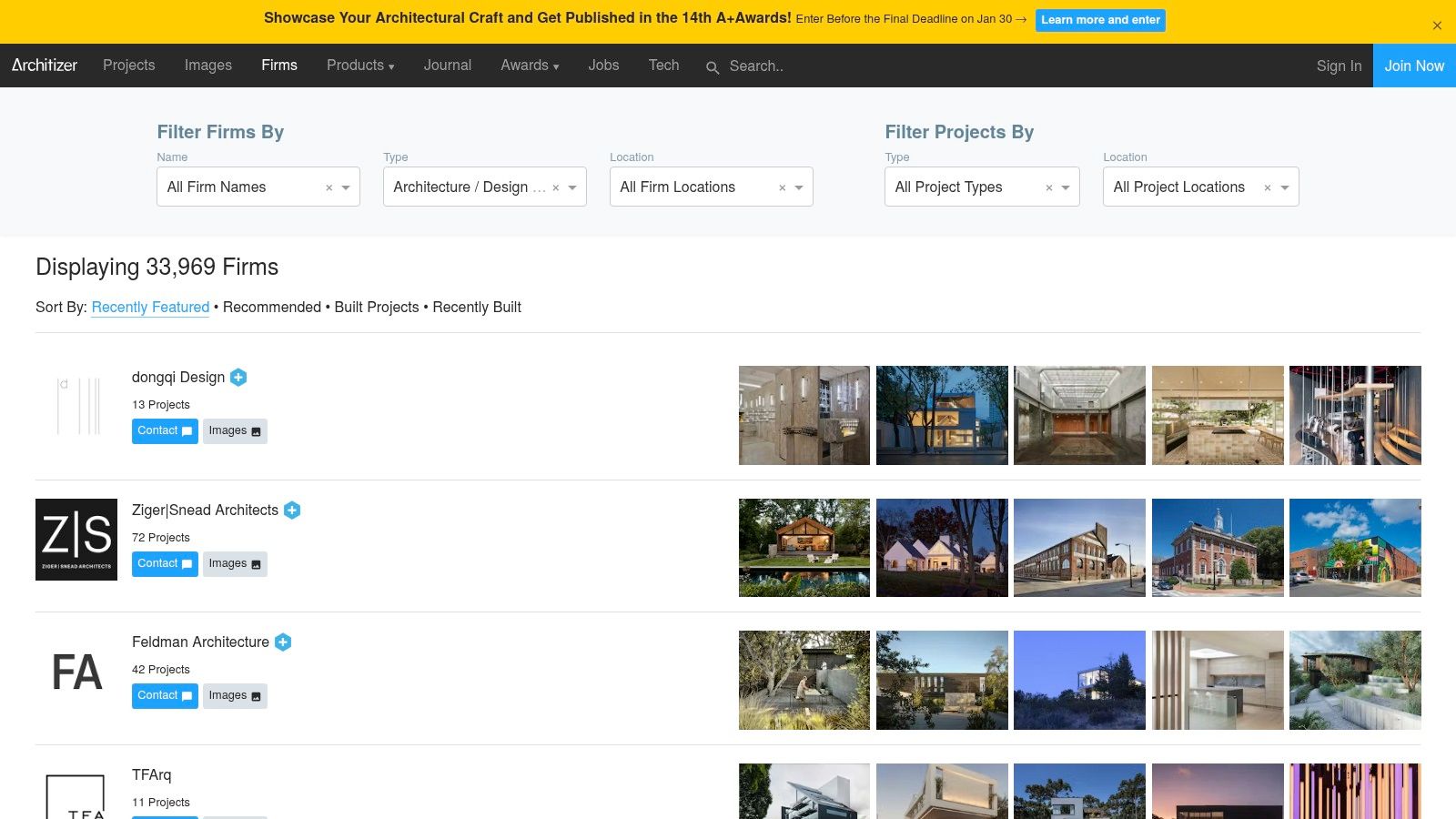 Architizer – Firms Directory