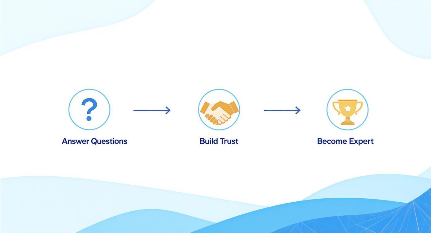 Infographic about content marketing for law firm