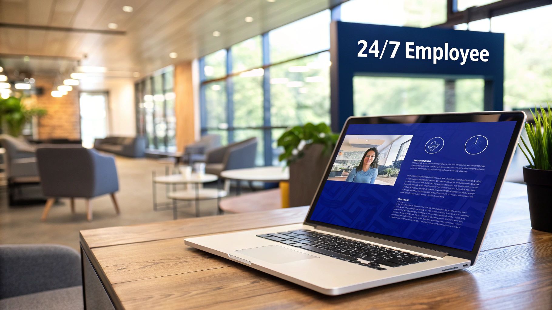 An abstract digital image representing online connections and law firm growth