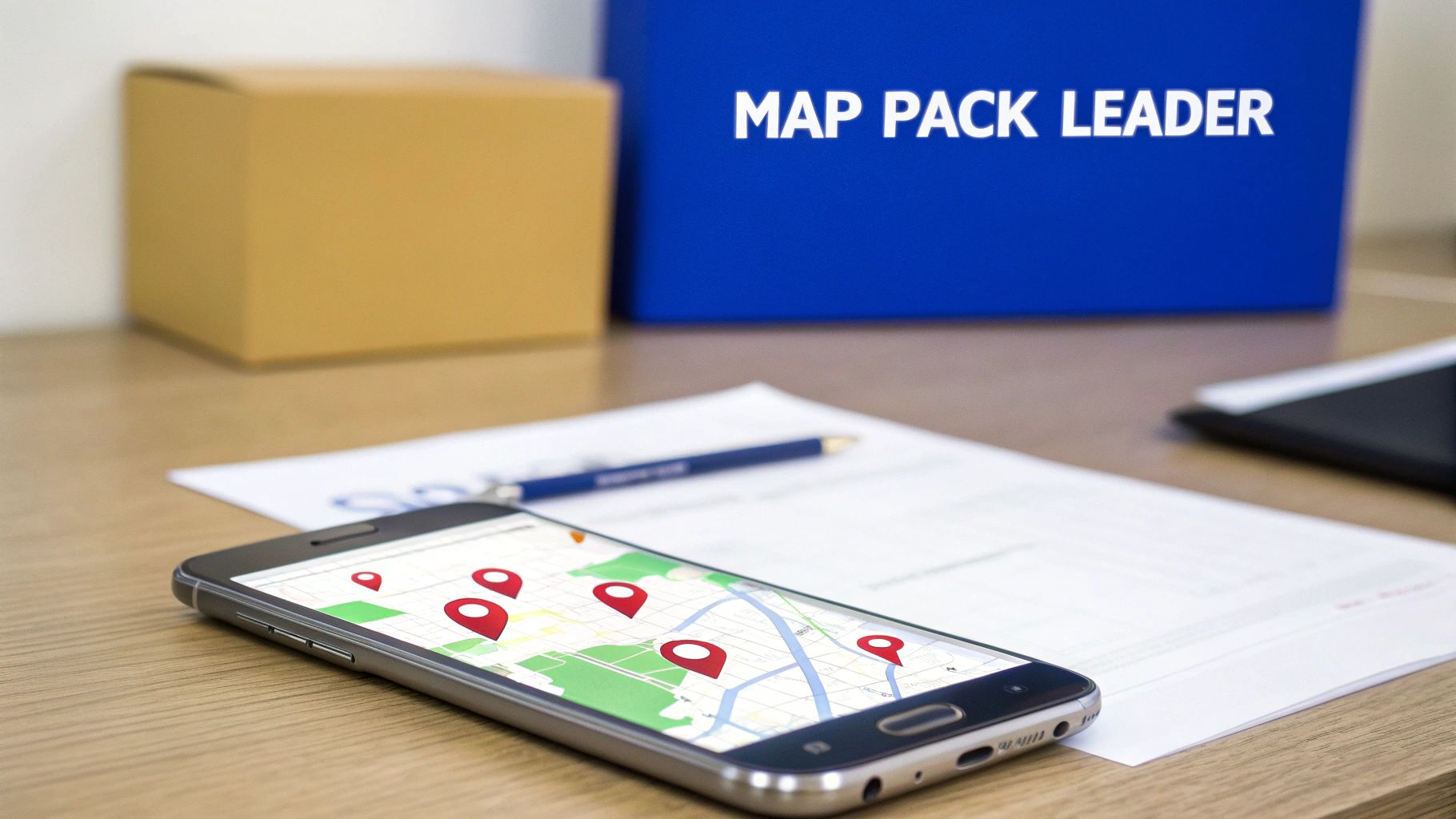 A lawyer compassionately explaining legal options to a client across a desk.