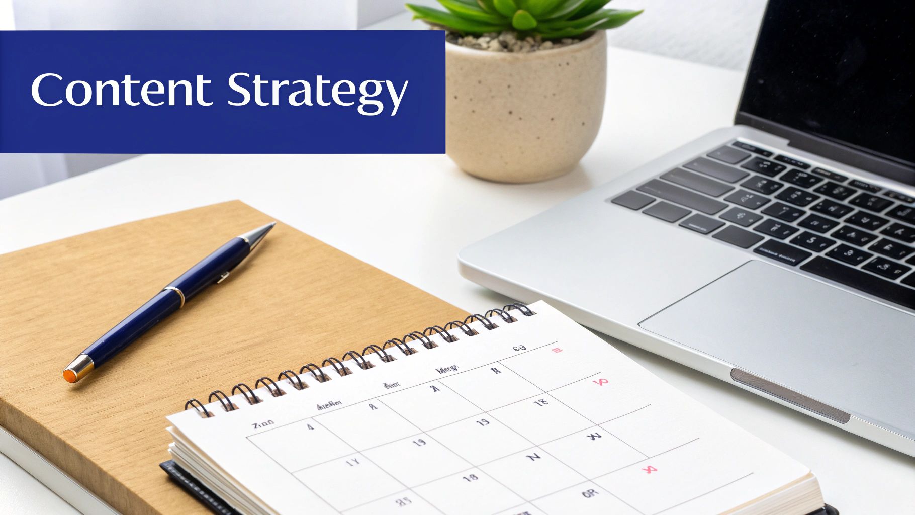 Lawyers collaborating on a content strategy plan for social media marketing