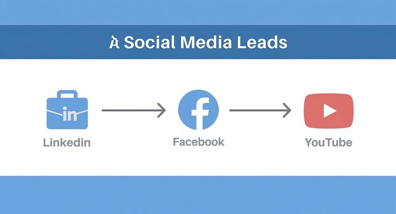 Infographic about attorney lead generation