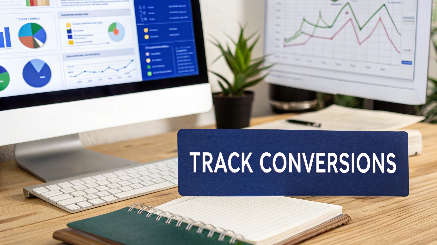 An advertising budget chart showing different allocation methods.