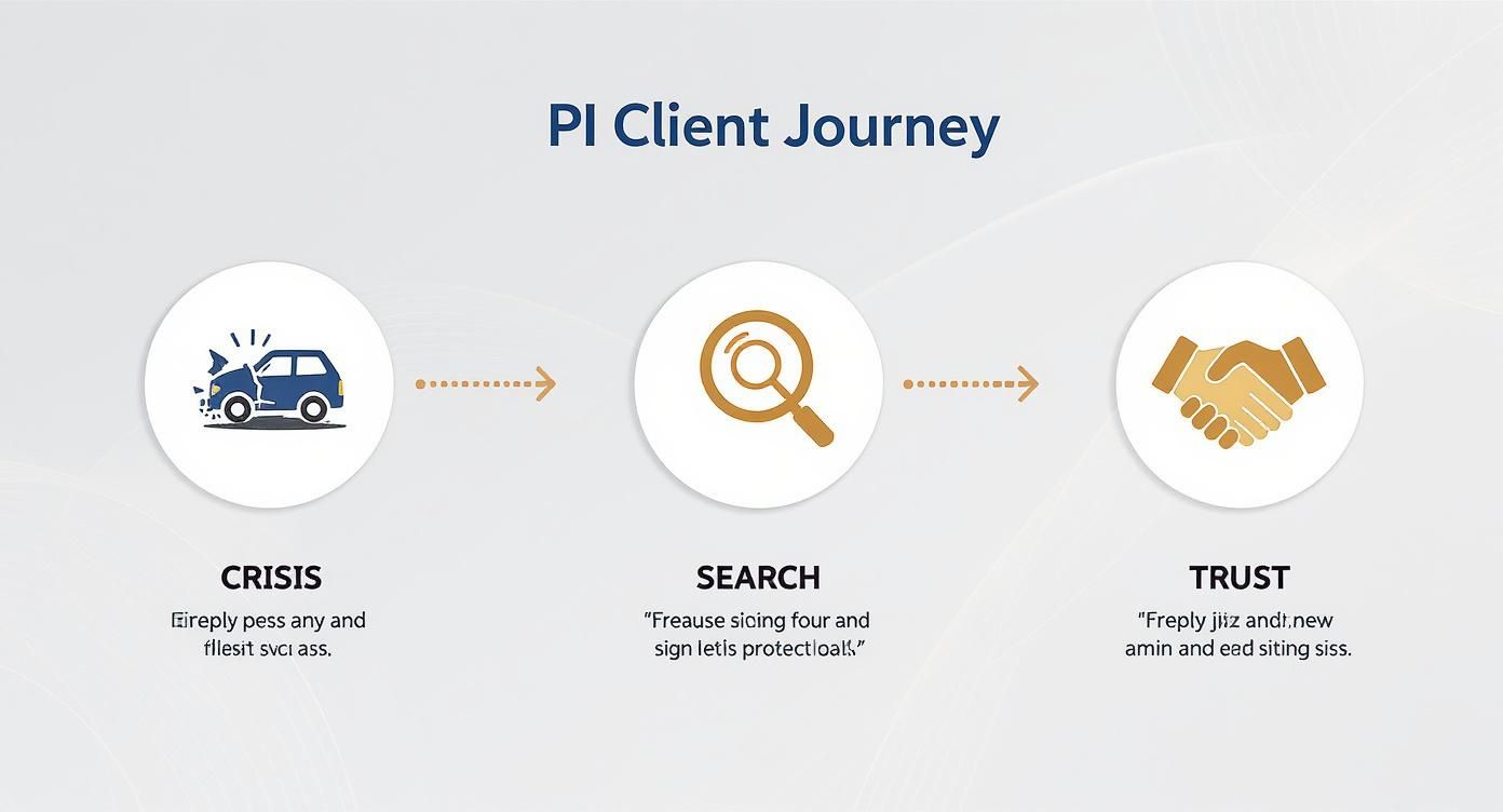 Infographic about seo for personal injury lawyer