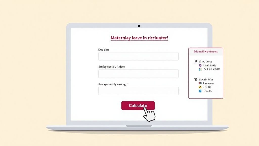 Screenshot from https://www.gov.uk/maternity-pay-leave