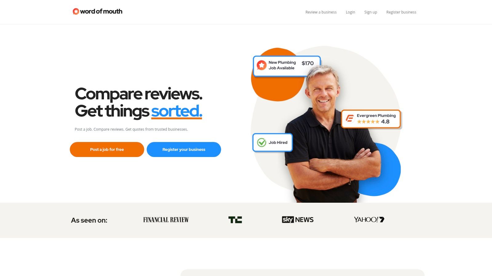 Word of Mouth business reviews for carpet cleaning in Melbourne