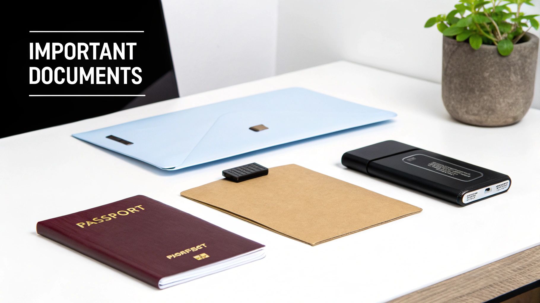 Gather and Organize Important Documents