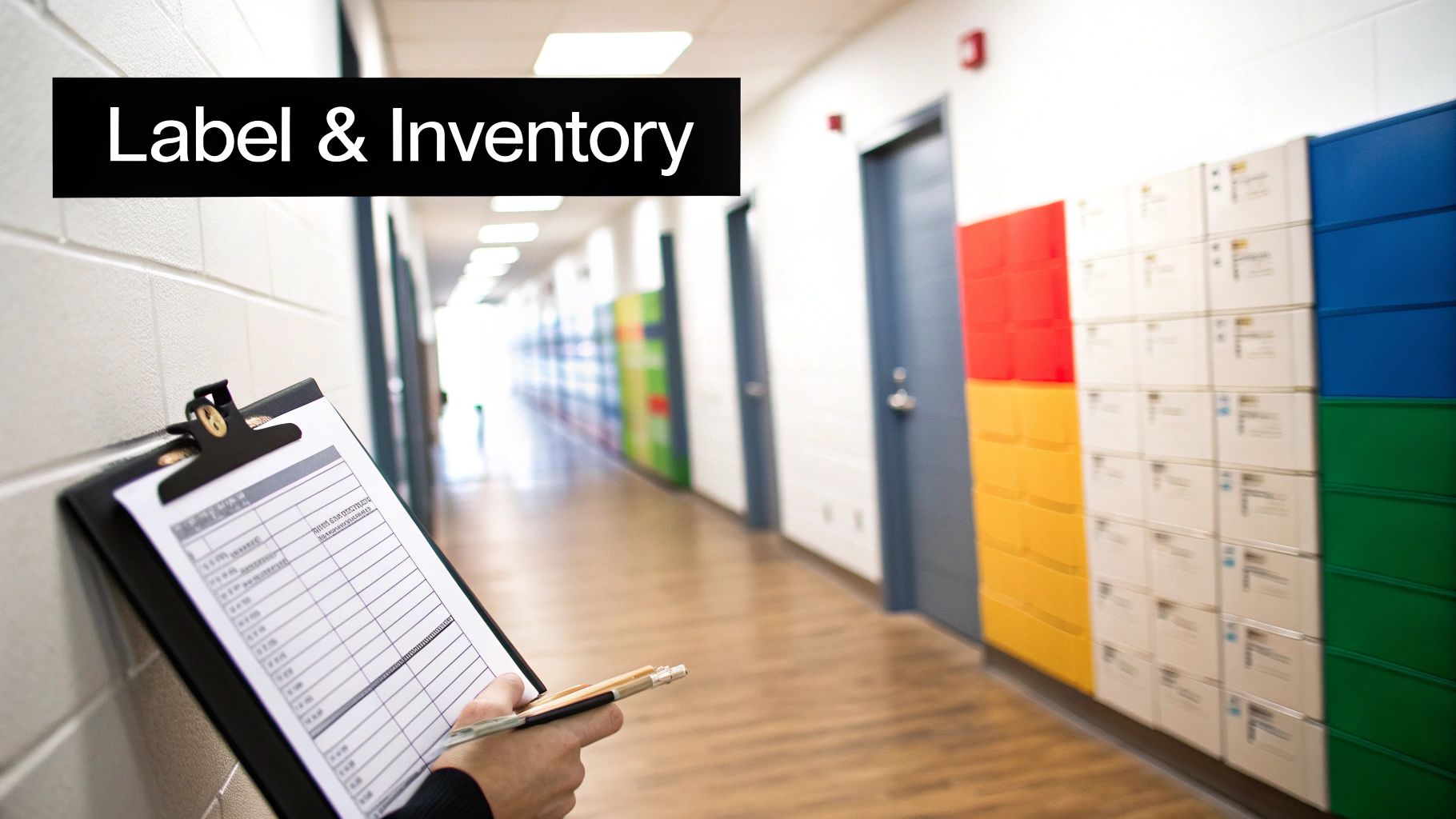 A person carefully wrapping a fragile vase in packing material for a move.