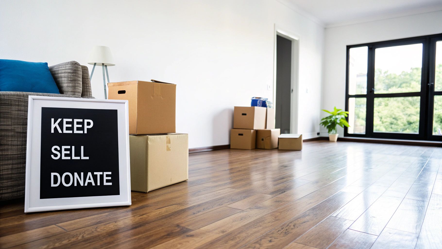 Declutter and Sort Belongings