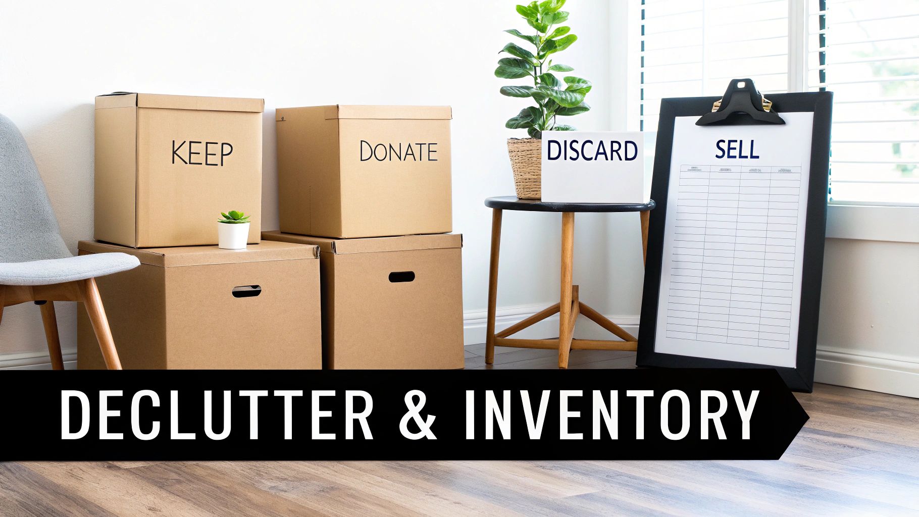 People packing boxes for a move.