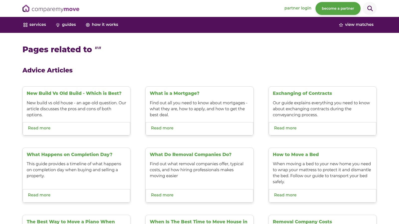 Compare My Move – International Removal Quotes