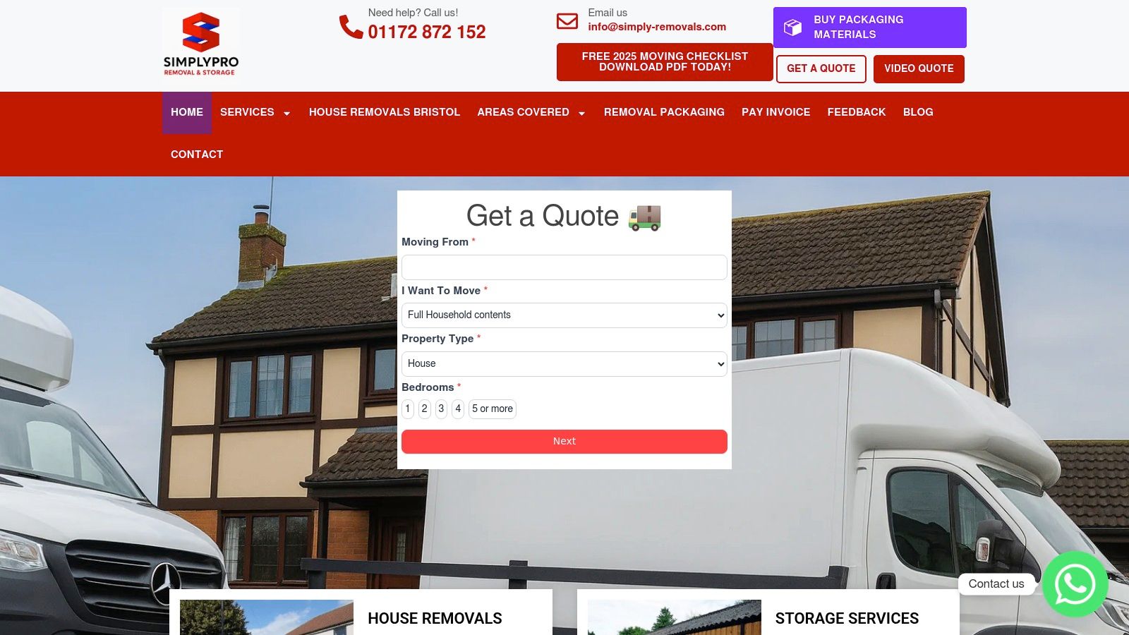 SimplyPro Removal & Storage Ltd