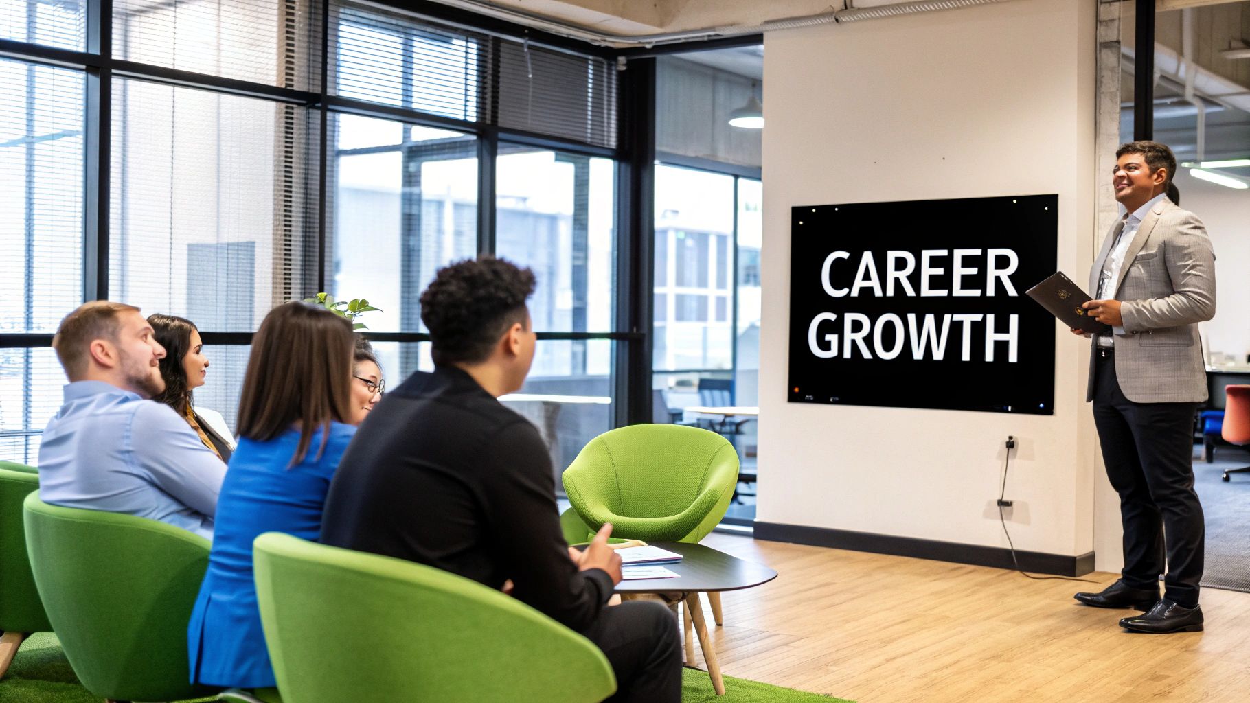Career paths help with employee retention