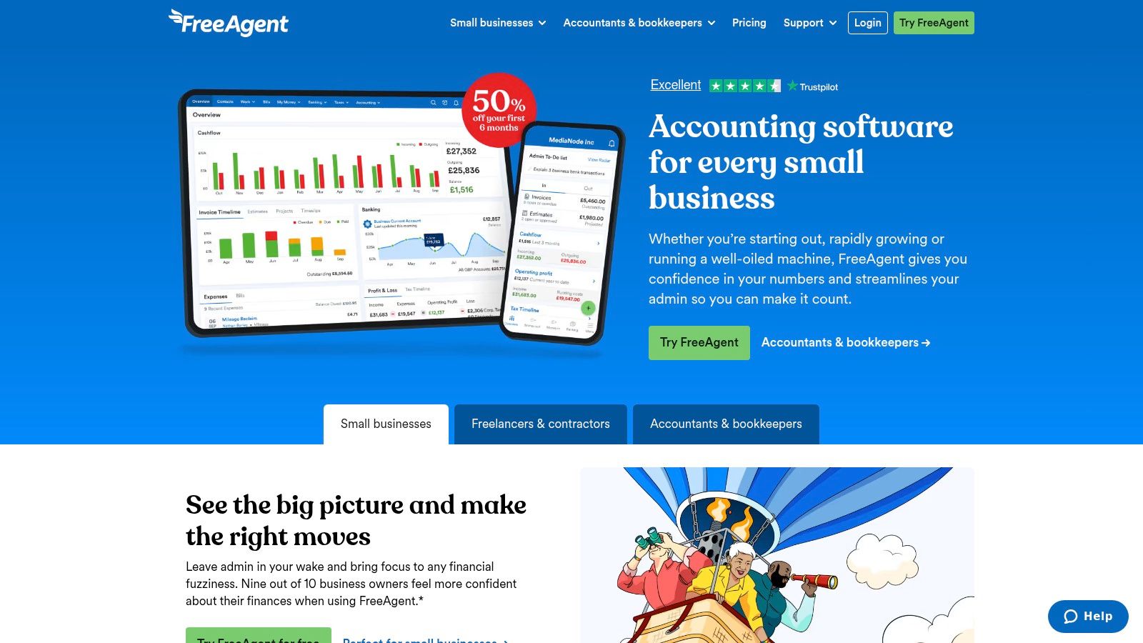 FreeAgent (Payroll inside FreeAgent Accounting)