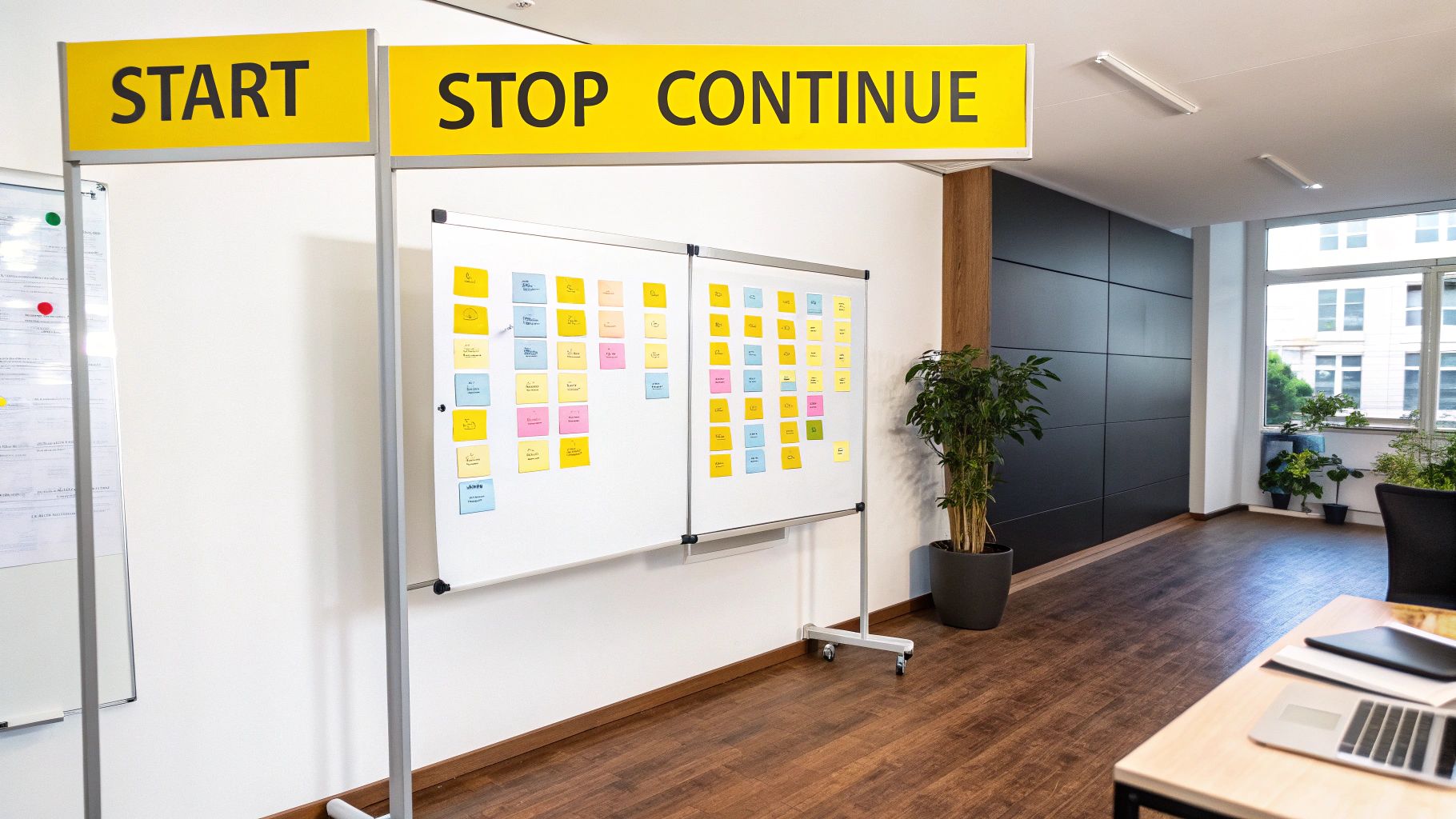 Start, Stop, Continue